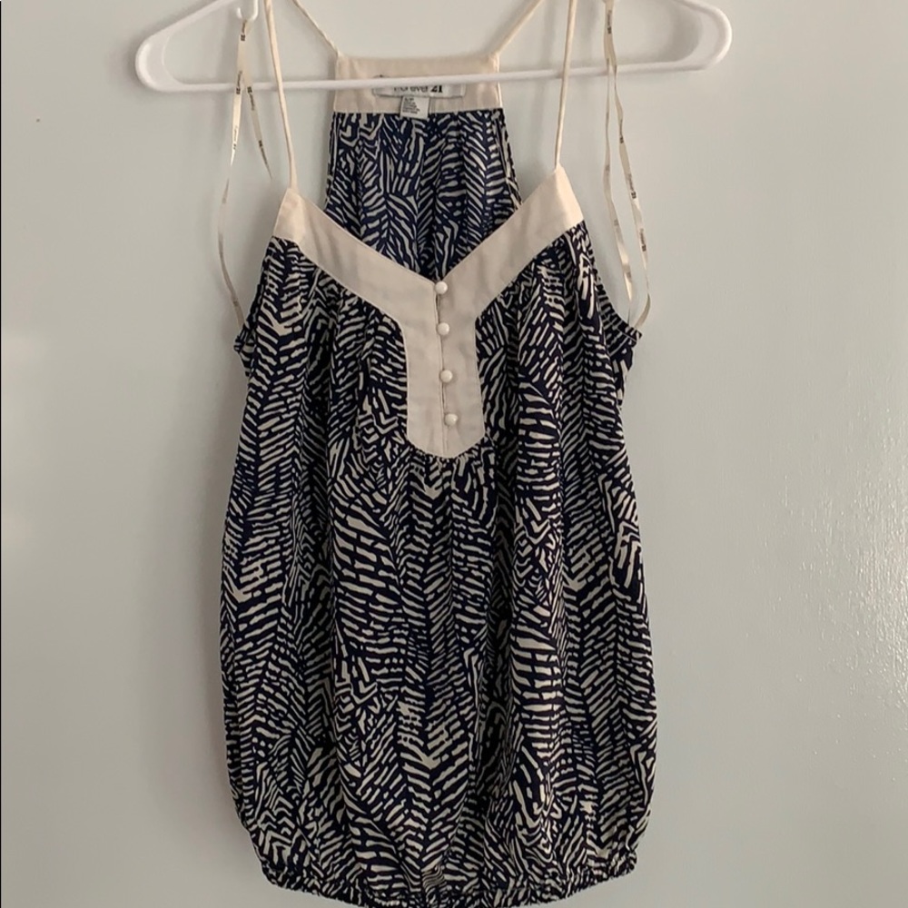 Blue patterns